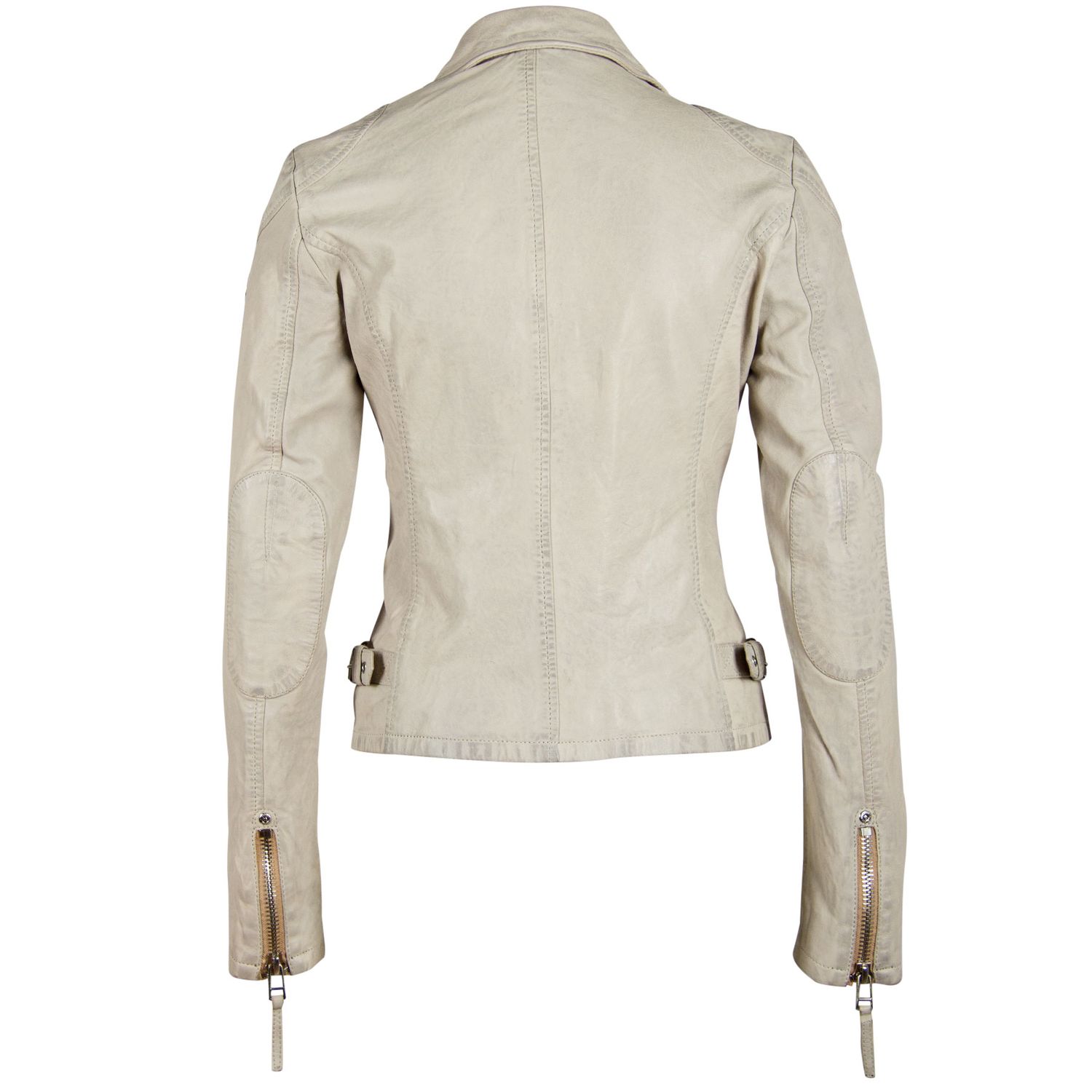 Kurtka skórzana damska Gipsy Off White PGG S21 LABAGV – ODZIEŻ
