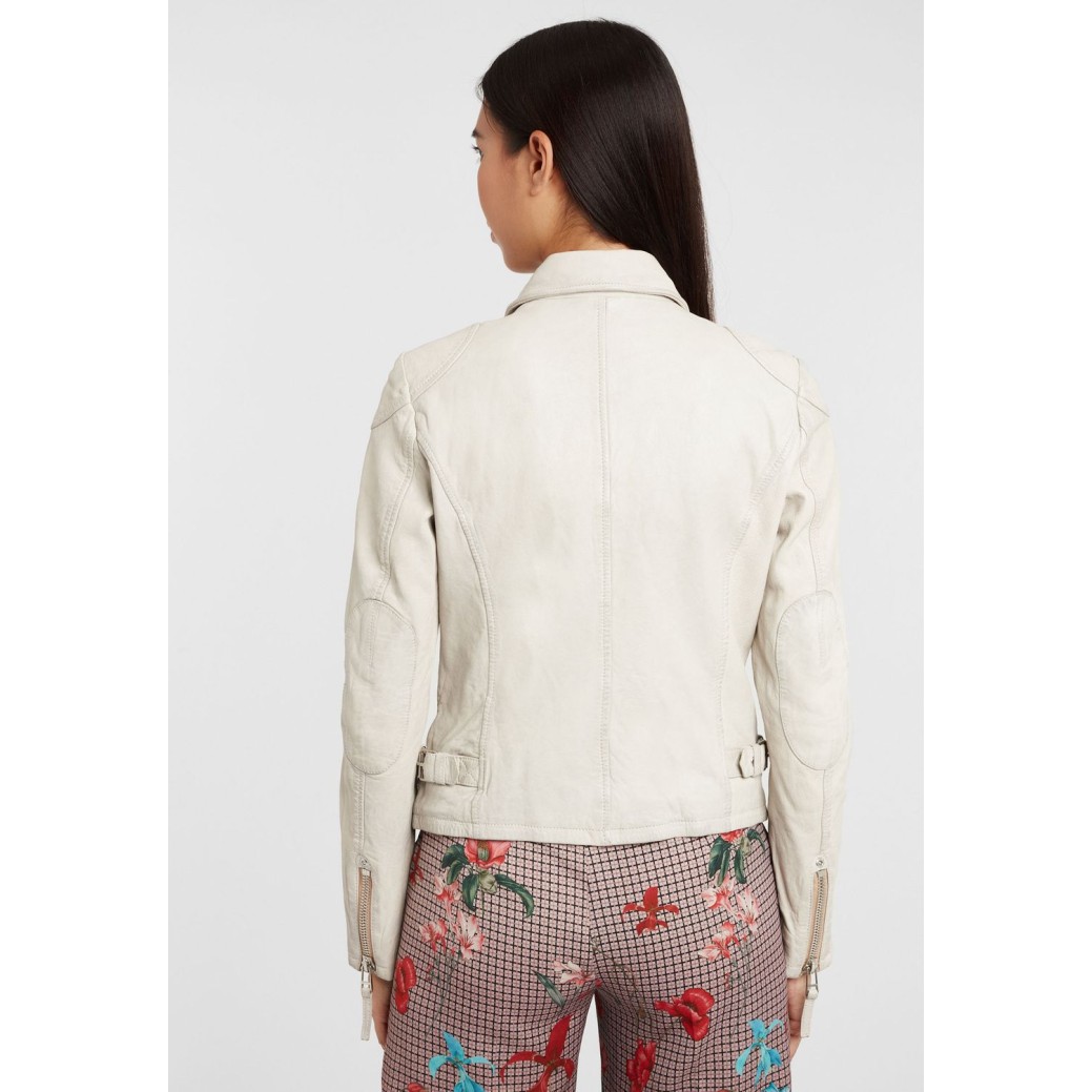 Kurtka skórzana damska Gipsy Off White PGG S21 LABAGV – ODZIEŻ