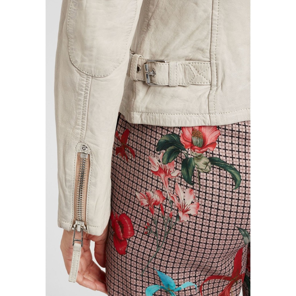Kurtka skórzana damska Gipsy Off White PGG S21 LABAGV – ODZIEŻ