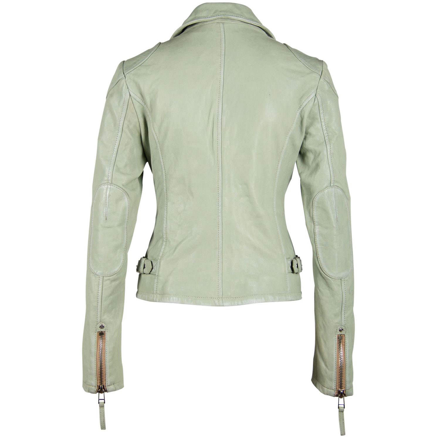 Kurtka skórzana damska Gipsy Pale Green PGG S21 LABAGV – ODZIEŻ