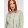 Kurtka skórzana damska Gipsy Pale Green PGG S21 LABAGV – ODZIEŻ