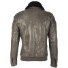 Męska kurtka skórzana Gipsy Pilot Grey W19 NZROV W – ODZIEŻ