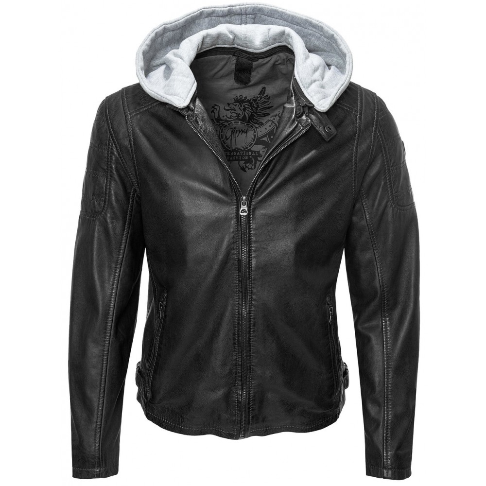 Męska kurtka skórzana Gipsy Czarna Rylo Męska kurtka skórzana Gipsy Czarna Rylo - readytowear