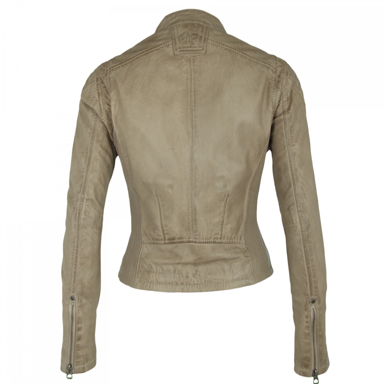 Damska kurtka skórzana Gipsy Sandy Grey W17 LAKEV – ODZIEŻ