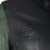 Męska kurtka skórzana Gipsy czarno-zielona Seldon SF LACAV – BLACK FRIDAY Męska kurtka skórzana Gipsy czarno-zielona Seldon SF LACAV – BLACK FRIDAY