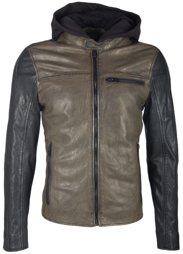 Męska kurtka skórzana Gipsy Olive Solas 2 SF LABOV – BLACK FRIDAY — fotografia 1