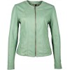 Damska skórzana kurtka Gipsy Mint Green Solej LPL – ODZIEŻ