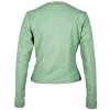Damska skórzana kurtka Gipsy Mint Green Solej LPL – ODZIEŻ
