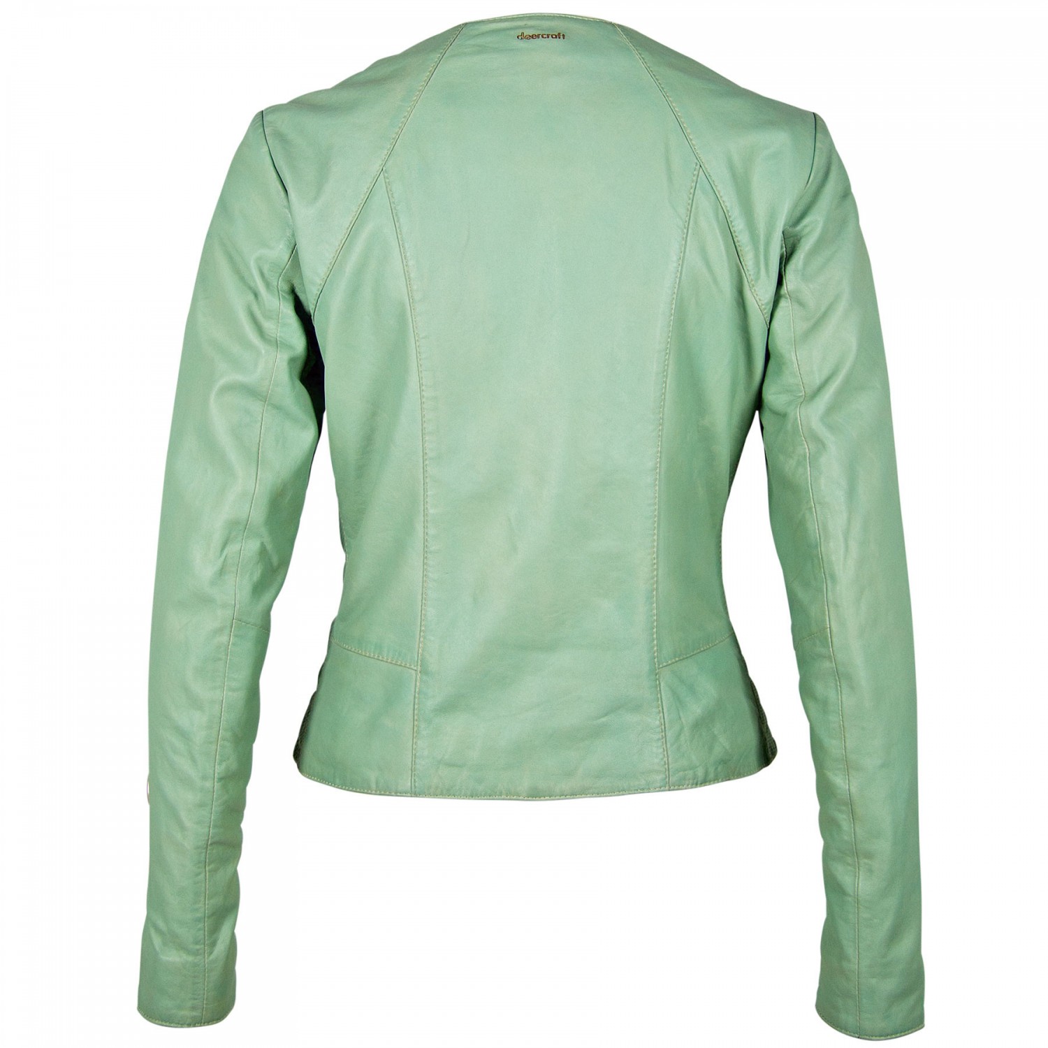 Damska skórzana kurtka Gipsy Mint Green Solej LPL – ODZIEŻ