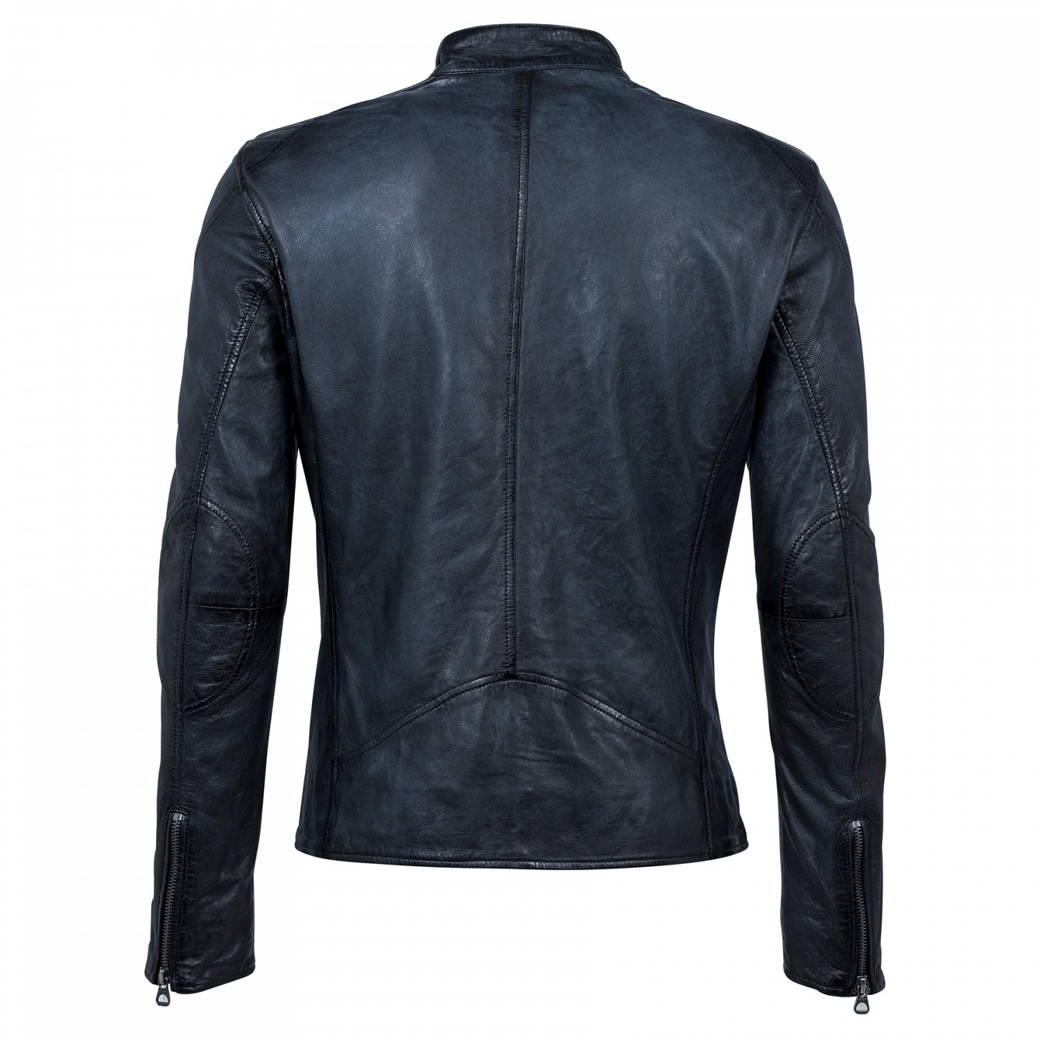 Męska kurtka skórzana Gipsy Vintage Navy Steep 2 SF LASANV – ODZIEŻ