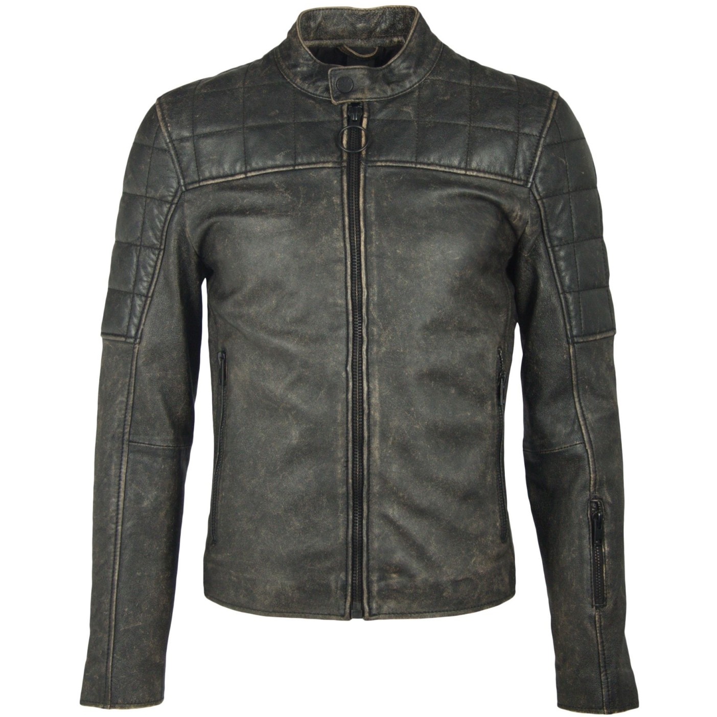 Męska kurtka skórzana Gipsy Vintage Black Zion SF LANTV – ODZIEŻ