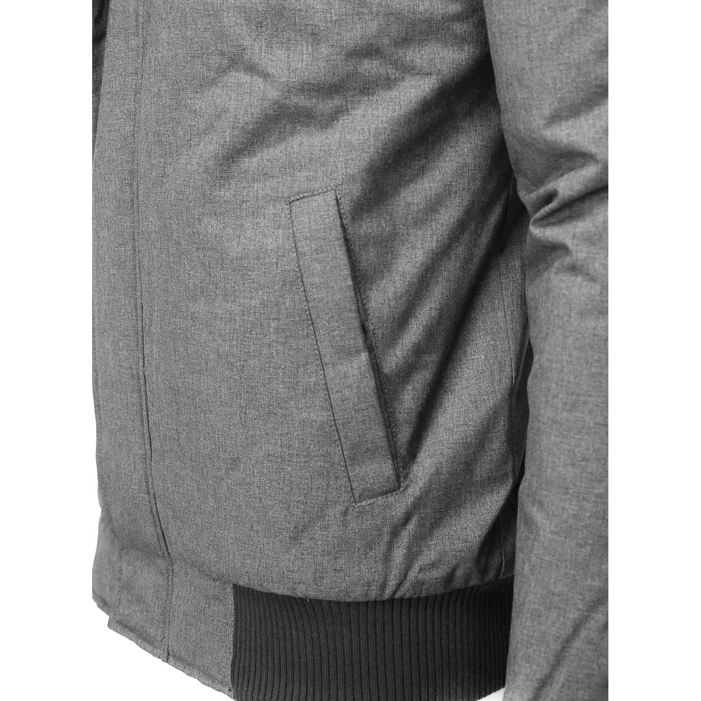 Męska kurtka zimowa Sublevel Grey H5174X44338A – BLACK FRIDAY
