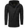 Męska kurtka zimowa Sublevel Black H5218U44361A – ODZIEŻ Męska kurtka zimowa Sublevel Black H5218U44361A – ODZIEŻ