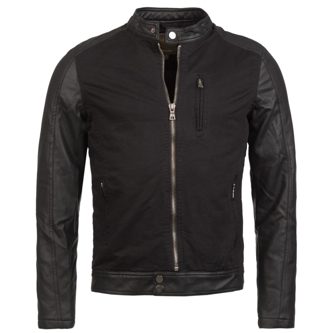 Kurtka męska Young & Rich czarna 426 – BLACK FRIDAY Kurtka męska Young & Rich czarna 426 – BLACK FRIDAY
