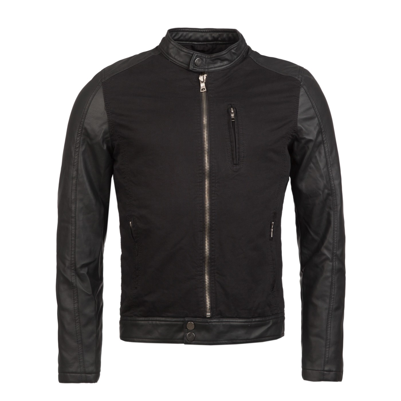 Kurtka męska Young & Rich czarna 426 – BLACK FRIDAY Kurtka męska Young & Rich czarna 426 – BLACK FRIDAY
