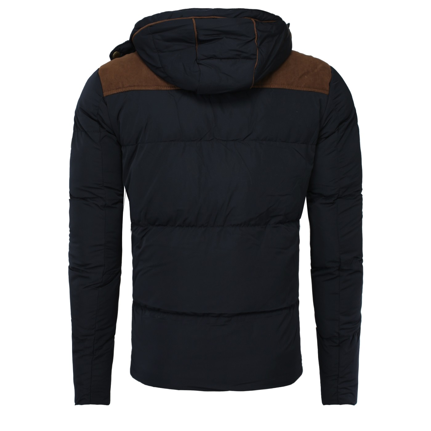 Kurtka zimowa męska Young & Rich granatowa 458 – BLACK FRIDAY