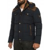 Kurtka zimowa męska Young & Rich granatowa 458 – BLACK FRIDAY