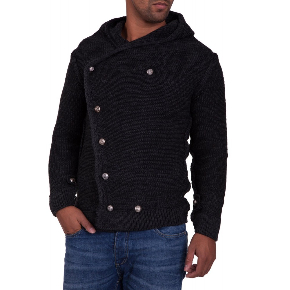 Kurtka-sweter męski Carisma Antracyt 7110 – BLACK FRIDAY
