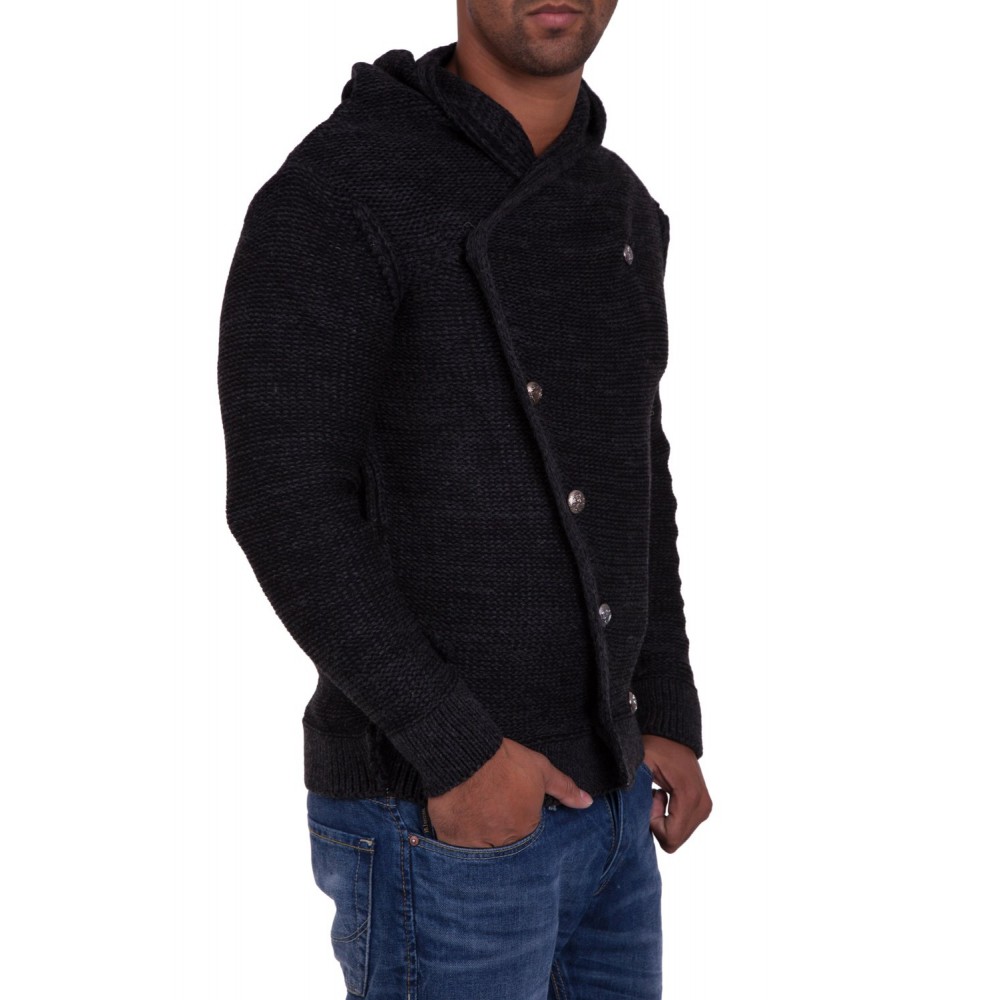 Kurtka-sweter męski Carisma Antracyt 7110 – BLACK FRIDAY