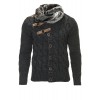Sweter-kurtka męska Carisma Antracyt 7164 – ODZIEŻ