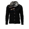 Kurtka-sweter męski Carisma Black 7164 – ODZIEŻ