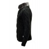 Kurtka-sweter męski Carisma Black 7164 – ODZIEŻ