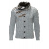 Męski sweter-kurtka Carisma Gray 7164 – ODZIEŻ Męski sweter-kurtka Carisma Gray 7164 – ODZIEŻ