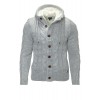 Męska kurtka-bluza Carisma Grey z podszewką futrzaną 7170 – ODZIEŻ
