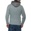 Męski sweter-kurtka dzianinowa Carisma Gray 7173 – ODZIEŻ Męski sweter-kurtka dzianinowa Carisma Gray 7173 – ODZIEŻ
