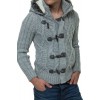 Męski sweter-kurtka dzianinowa Carisma Gray 7179 – ODZIEŻ Męski sweter-kurtka dzianinowa Carisma Gray 7179 – ODZIEŻ