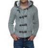 Męski sweter-kurtka dzianinowa Carisma Gray 7179 – ODZIEŻ Męski sweter-kurtka dzianinowa Carisma Gray 7179 – ODZIEŻ