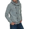 Męski sweter-kurtka dzianinowa Carisma Gray 7185 – ODZIEŻ Męski sweter-kurtka dzianinowa Carisma Gray 7185 – ODZIEŻ