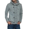 Męski sweter-kurtka dzianinowa Carisma Gray 7185 – ODZIEŻ Męski sweter-kurtka dzianinowa Carisma Gray 7185 – ODZIEŻ