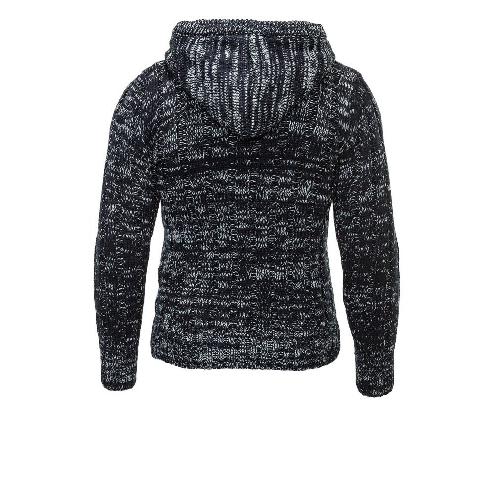 Męska kurtka dzianinowa Carisma granatowa 7213 – BLACK FRIDAY