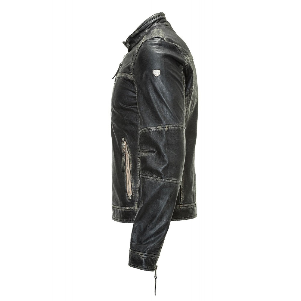 Męska skórzana kurtka Gipsy Czarna Ryder S16 SF LULV – BLACK FRIDAY Męska skórzana kurtka Gipsy Czarna Ryder S16 SF LULV – BLACK FRIDAY